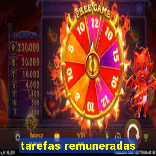 tarefas remuneradas