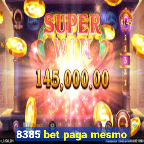 8385 bet paga mesmo