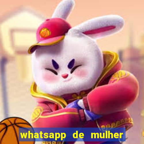 whatsapp de mulher de programa