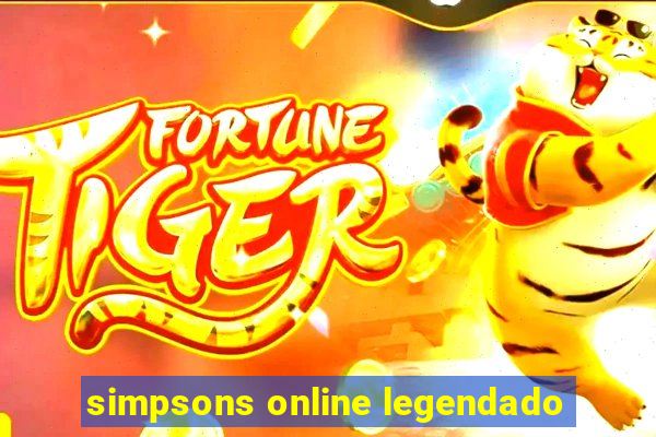 simpsons online legendado