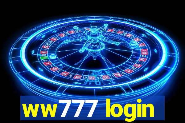 ww777 login