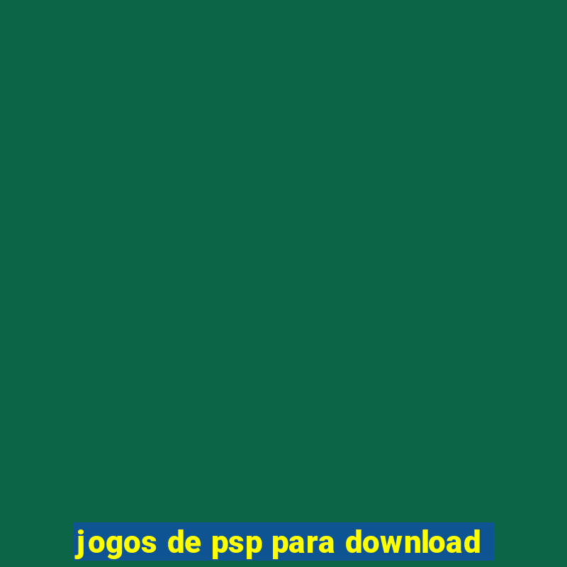 jogos de psp para download