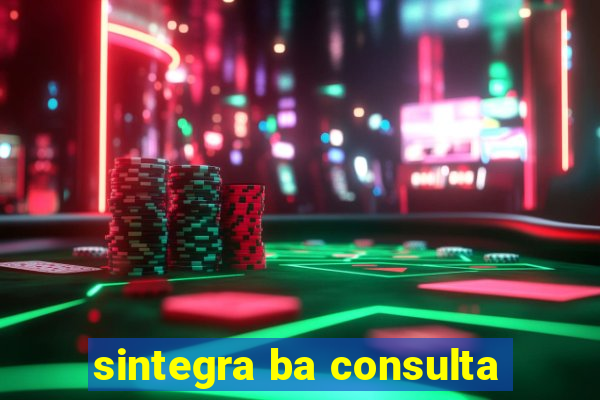 sintegra ba consulta