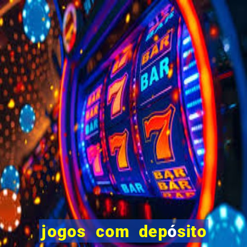 jogos com depósito de 50 centavos